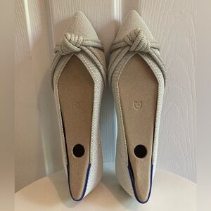 Rothy's The Knot Point II - Diamond Metallic - Size 9.5